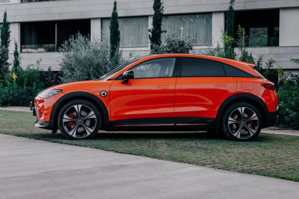 smart Hashtag3 BRABUS photon orange exterior Mallorca 13 Motor16