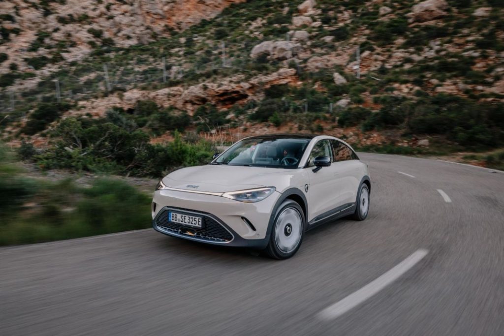 smart Hashtag3 Premium ceramic cream exterior Mallorca 2 Motor16