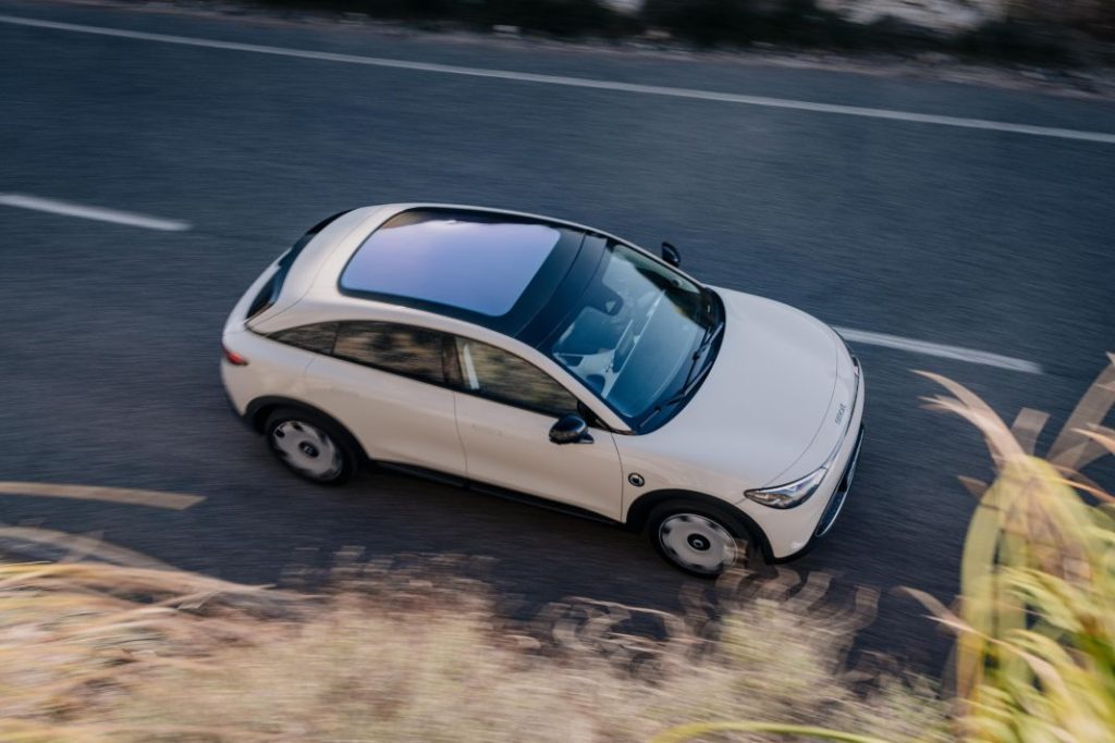 smart Hashtag3 Premium ceramic cream exterior Mallorca 9 Motor16