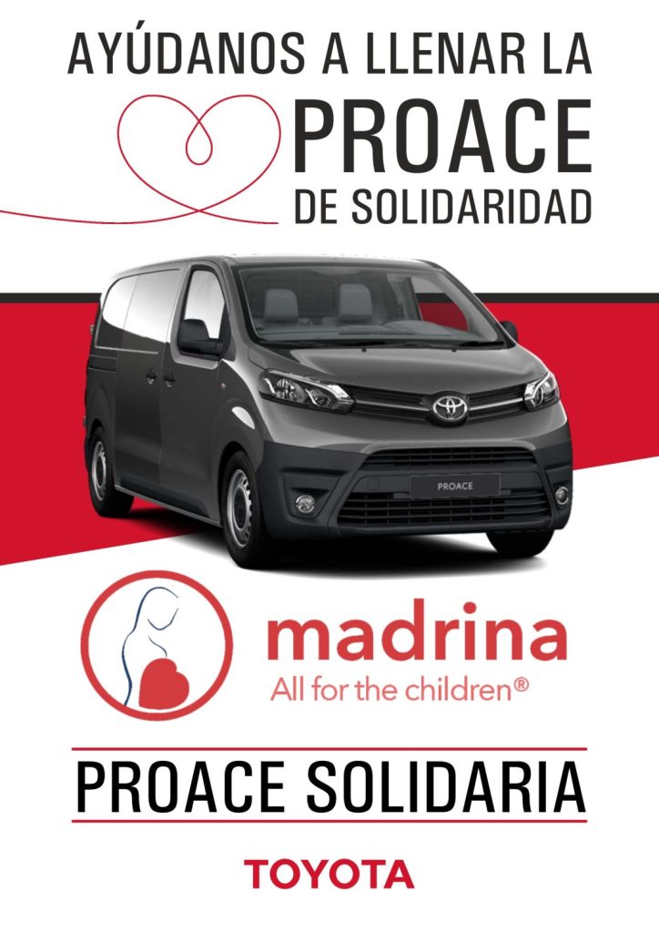 Toyota Proace: cargada hasta los topes con raciones solidarias 4 Motor16 toyota proace solidaridad fundacion madrina6 Motor16