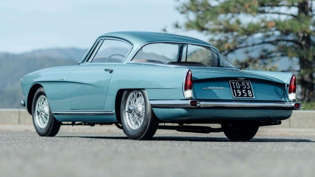 1954 Aston Martin DB2/4 Coupé. Imagen trasera.