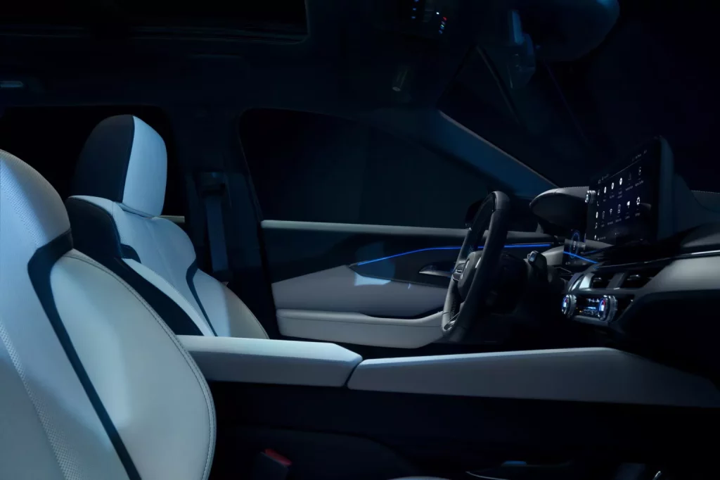 2023 Acura ZDX. Imagen interior.