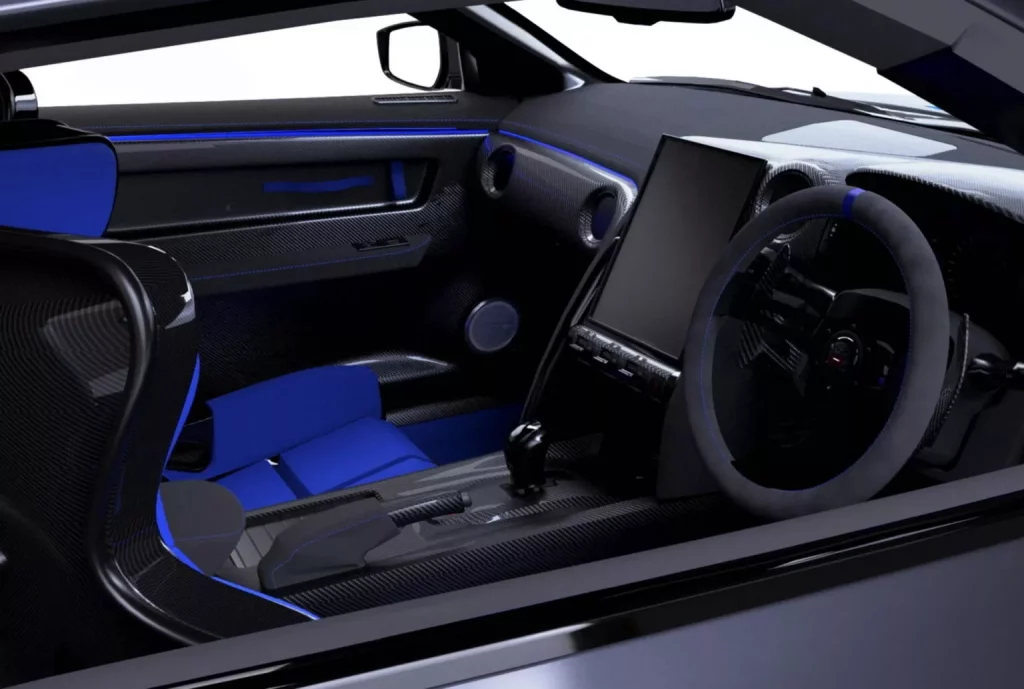 Aire retro y 1.000 CV para el Nissan GT-R gracias a Artisan 2 Motor16 2023 Nissan GT-R R35 Artisan. Imagen interior.