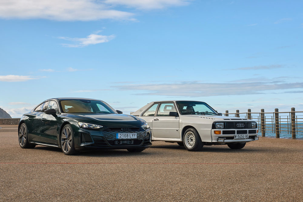 Del Audi Sport Quattro al Audi RS e-tron GT: Un icono para Audi que nació para superar a sus rivales 9 Motor16 2023 Audi Sport Quattro e tron GT 5 Motor16