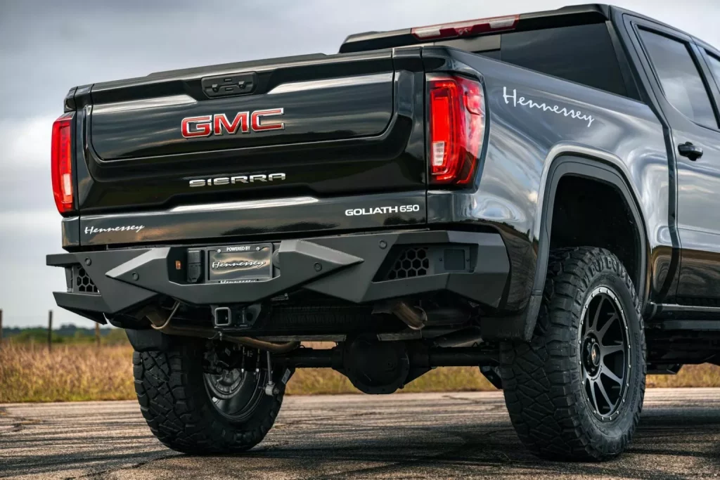 Hennessey powers the 6.2-liter V8 engine used by the Chevrolet Silverado and GMC Sierra 13-16 engines. 2023 hennessey gm goliath 650 1116 engine