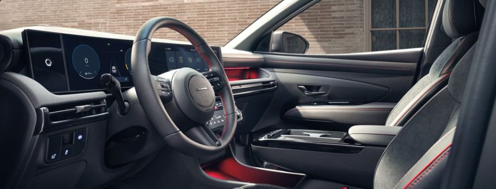 El Hyundai Tucson N-Line también se pone a tono 2 Motor16 2023 Hyundai Tucson N-Line. Imagen interior.
