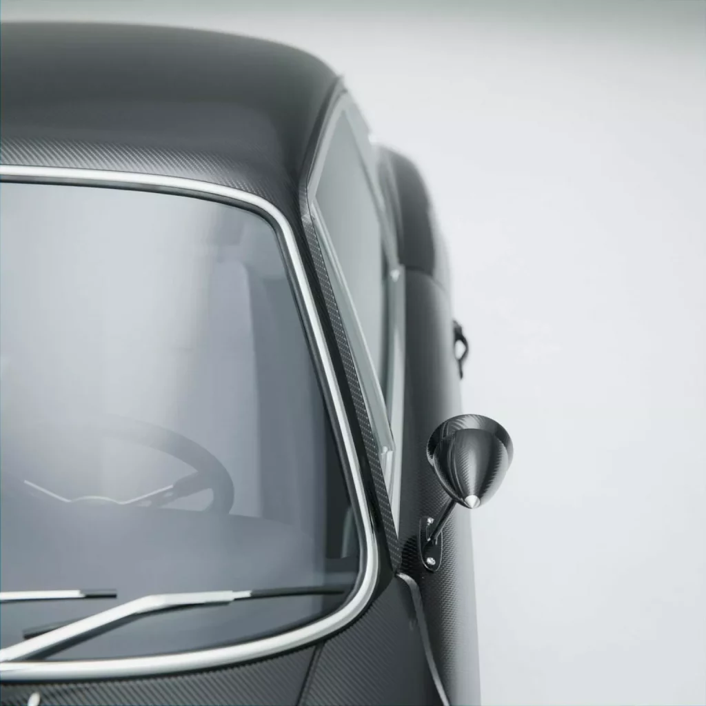 Viste de fibra de carbono tu Porsche 912 gracias a KAMManufaktur 3 Motor16 2023 Porsche 912 KAMManufaktur carbono. Imagen detalle.