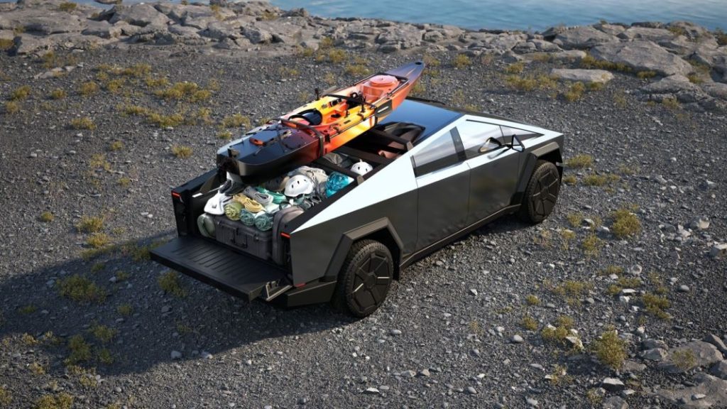 2023 Tesla Cybertruck Range Extender. Imagen portada.