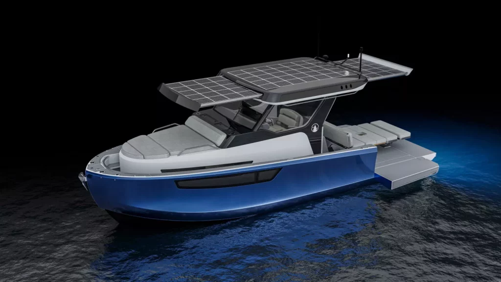 2023 Yate Tesla BIG R30. Imagen estudio.