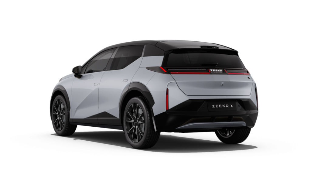 2023 Zeekr X Configurador. Imagen trasera.