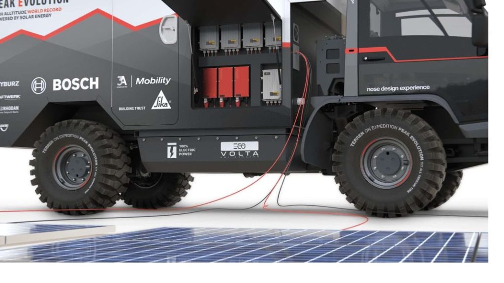 El camión eléctrico que ha intentado retar al Porsche 911 más aventurero 13 Motor16 2023 camion electrico terren truck aebi schmidt 13 Motor16