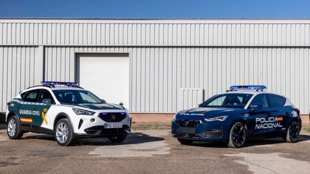 Nuevos coches Guardia Civil