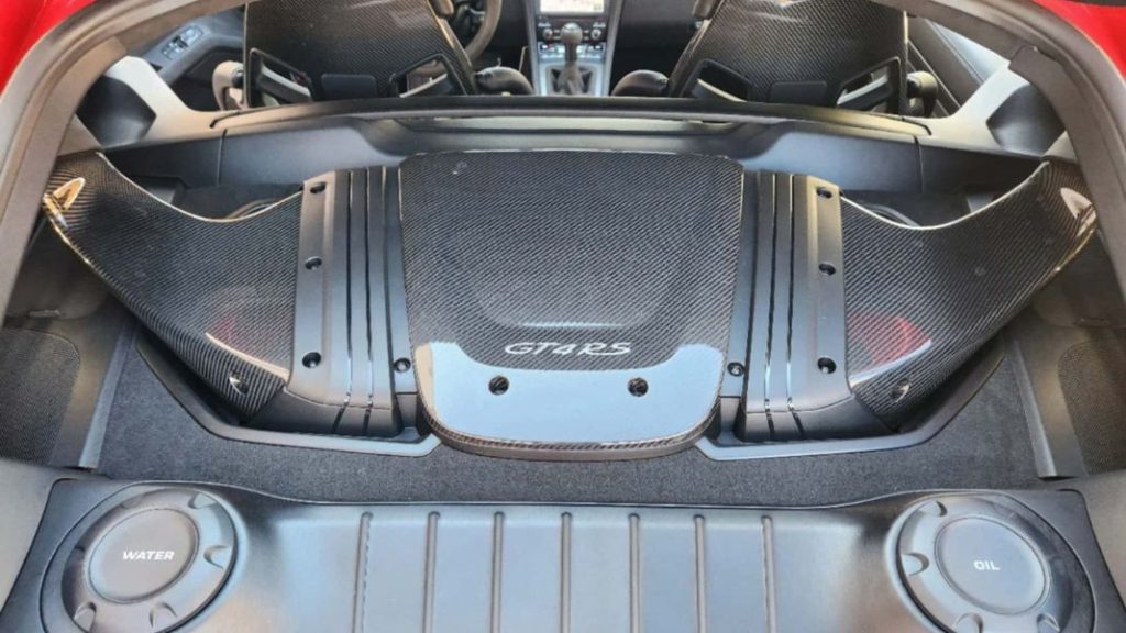 Este Porsche 718 Cayman GT4 RS es el número uno y está a la venta 2 Motor16 2023 Porsche 718 Cayman GT4 RS 001. Imagen motor.