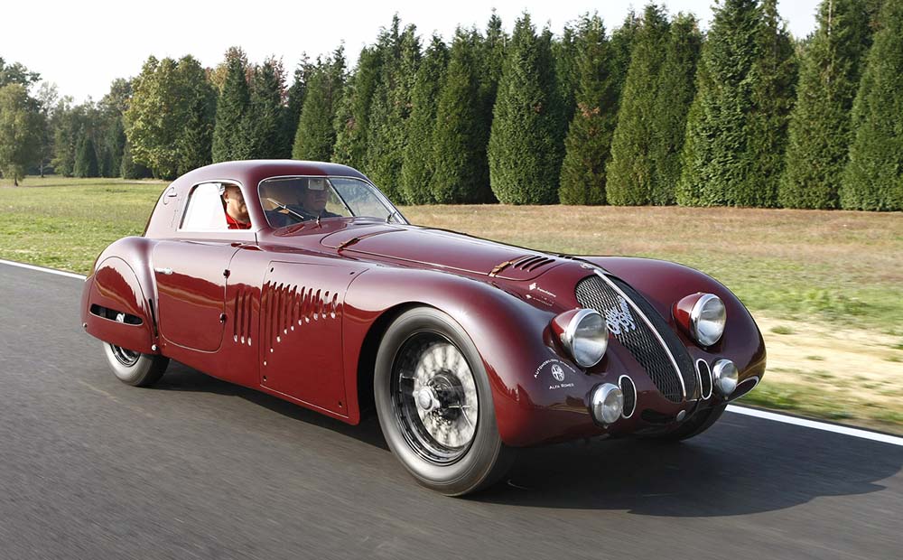 Alfa Romeo: historia y futuro siempre volcadas al talante deportivo y a la competición 6 Motor16 8C 2900 B SpecialeTipo LeMans de 1938 Motor16
