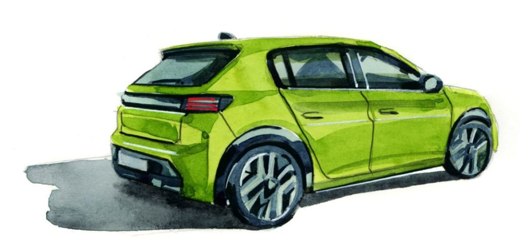 Viaje ilustrado con el Peugeot 205 de Alicia Aradilla, una de las creadoras top del país 6 Motor16 Alicia Arandilla Peugeot8 Motor16