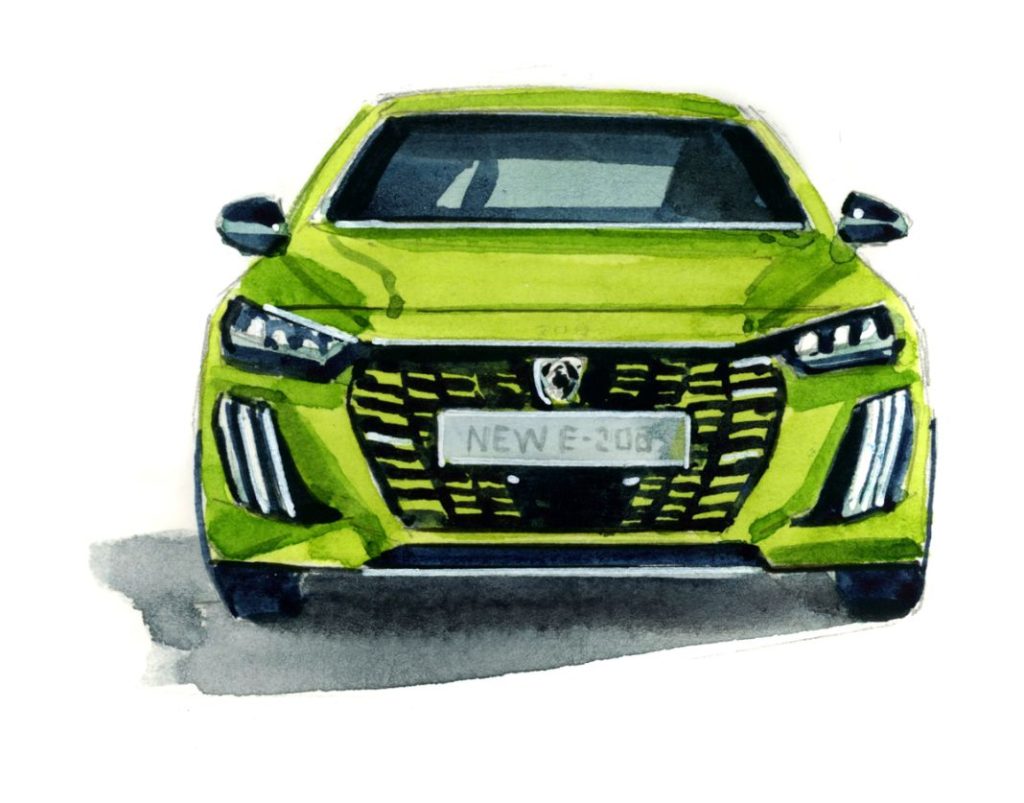 Viaje ilustrado con el Peugeot 205 de Alicia Aradilla, una de las creadoras top del país 5 Motor16 Alicia Arandilla Peugeot9 Motor16