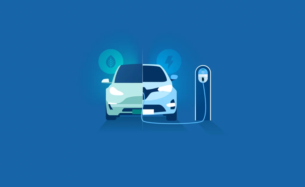COCHE ELECTRICO vs hibrido Motor16