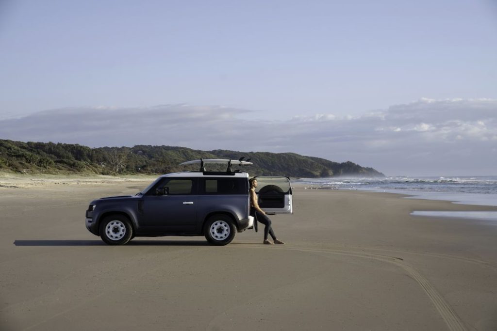 Land Rover Defender Pacific Blue Edition 1 Motor16