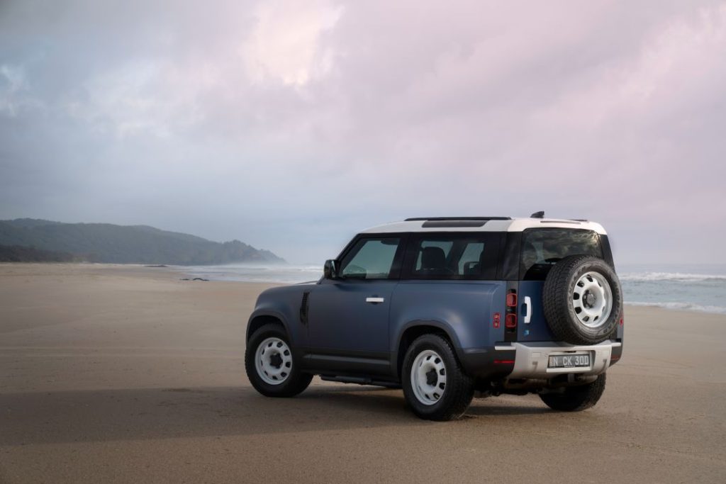 Land Rover Defender Pacific Blue Edition 2 Motor16