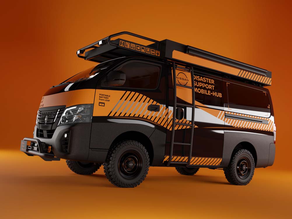 Nissan prepara el Salón de Tokio: competición, emergencias, concept... 21 Motor16 Nissan Caravan Motor16