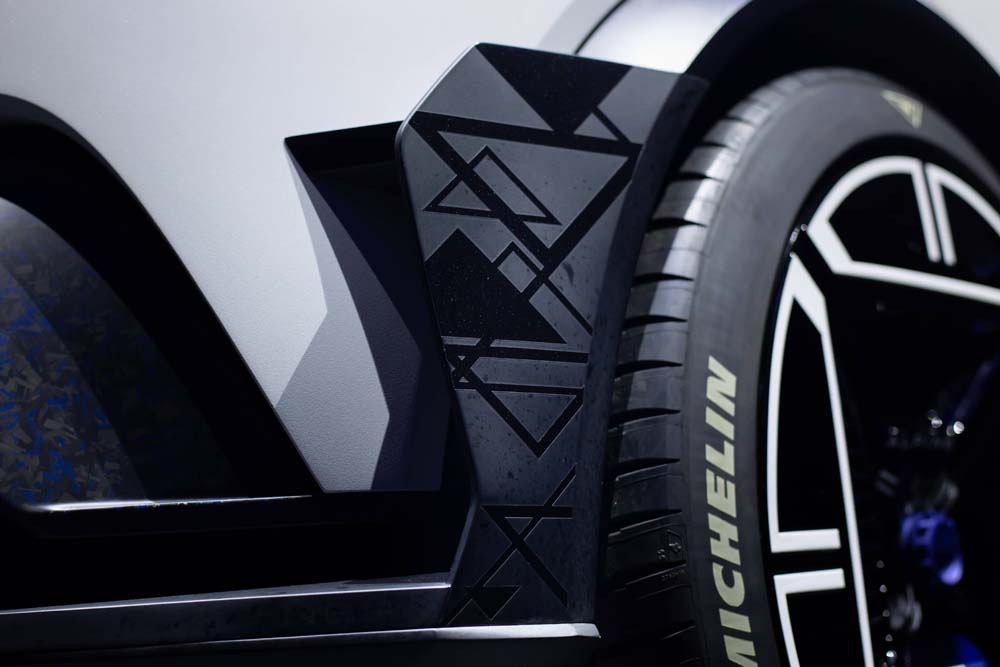 Alpine A290. Tres neumáticos exclusivos para el primer eléctrico de la marca 3 Motor16 Alpine A290 y Michelin.