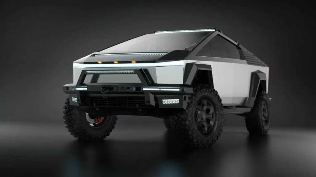 Unplugged Performance convierte el Tesla Cybertruck en un imparable pick-up 1 Motor16 2023 Tesla Cybertruck Unplugged Performance. Imagen delantera.