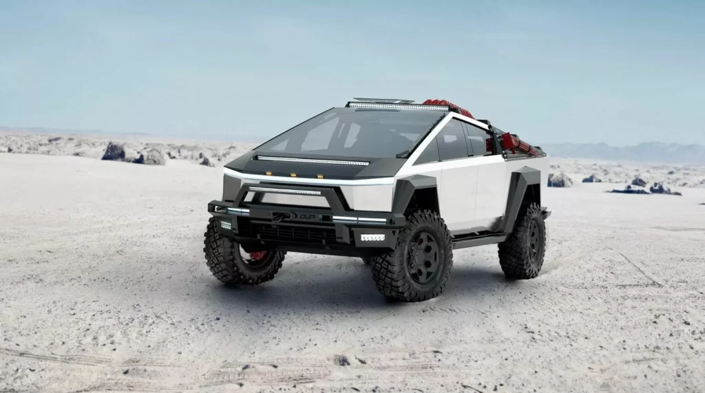 Unplugged Performance convierte el Tesla Cybertruck en un imparable pick-up 3 Motor16 2023 Tesla Cybertruck Unplugged Performance. Imagen exterior.