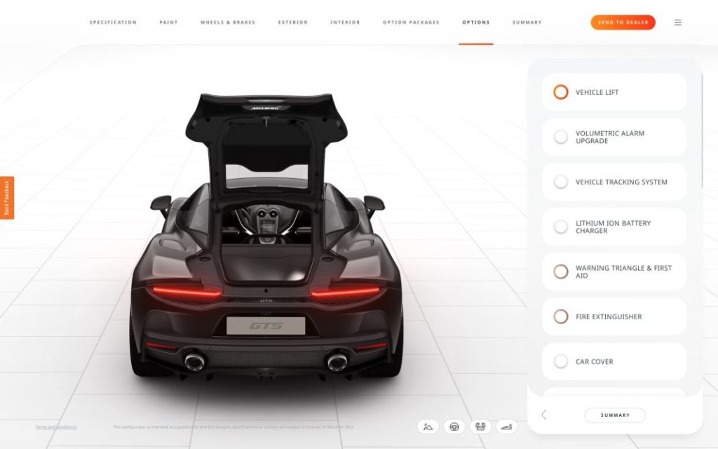 McLaren GTS: El modelo más práctico de Woking se renueva 2 Motor16 mclaren gts maletero