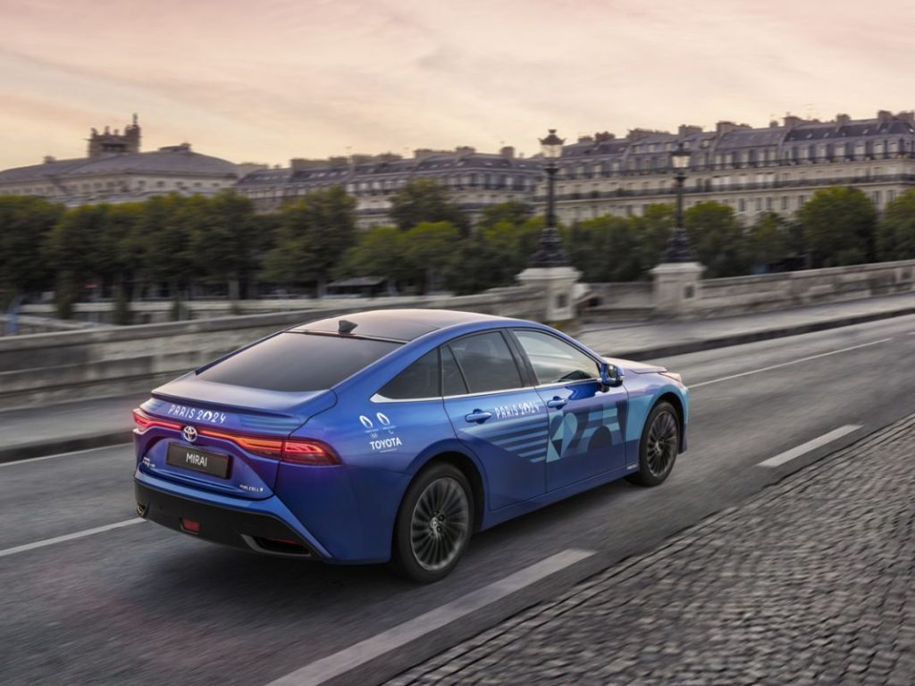 Los Juegos Olímpicos de París contarán con vehículos sostenibles y adaptados 13 Motor16 toyota flota juegos mirai 02 Motor16
