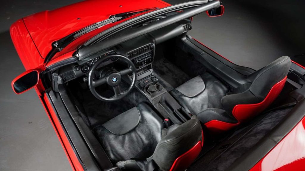 Un BMW Z1 como recién salido de fábrica va a ser subastado 2 Motor16 1990 BMW Z1 Artcurial. Imagen interior.
