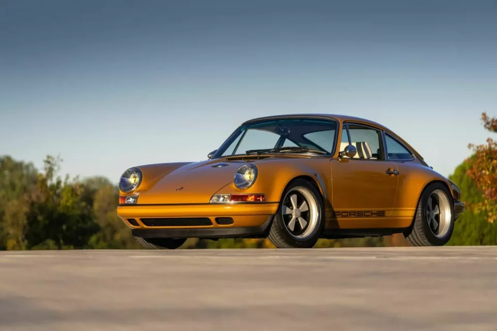 1991 Singer Porsche 911 Namibia. Imagen delantera.