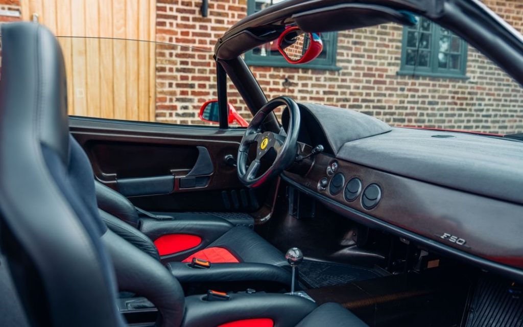 Los secretos de uno de los 19 Ferrari F50 de preproducción que se vende 11 Motor16 1995 Ferrari f50 pre produccion 30 Motor16