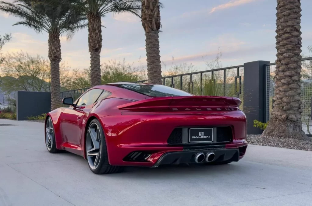 Saleen S1: El único prototipo funcional ha sido subastado en eBay 1 Motor16 2019 Saleen S1 Prototipo eBay. Imagen trasera.