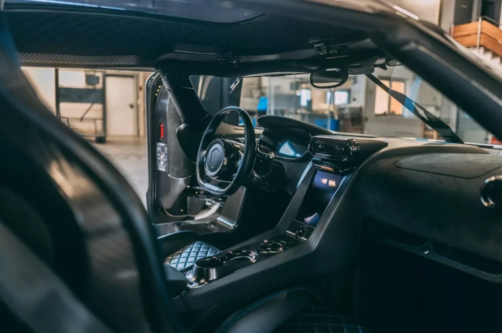 2021 Koenigsegg Regera RM Sotheby's. Imagen interior.