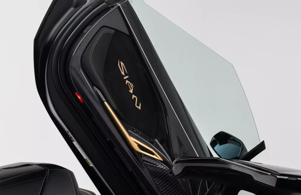 2021 Lamborghini Sian Roadster F1rst Motors. Imagen detalle.