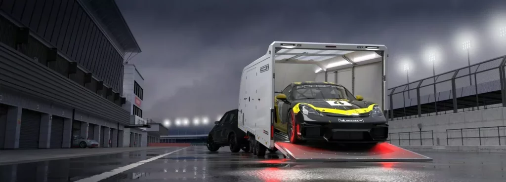 2024 BJT Race Transporter 7 Remolque. Imagen.