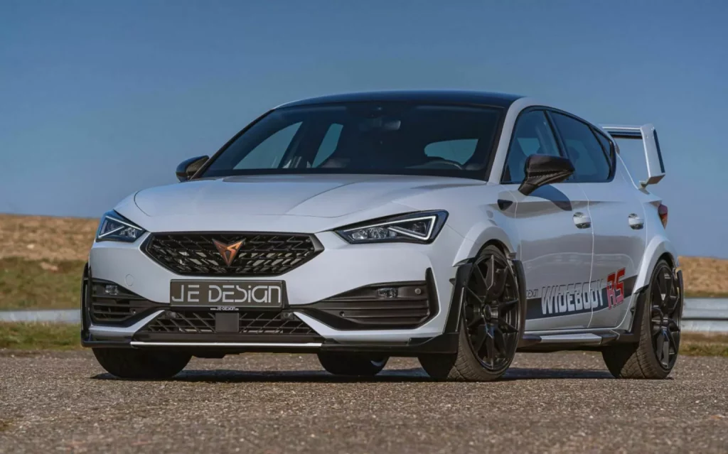 El Cupra León de JE Design parece un auténtico bólido para circuitos