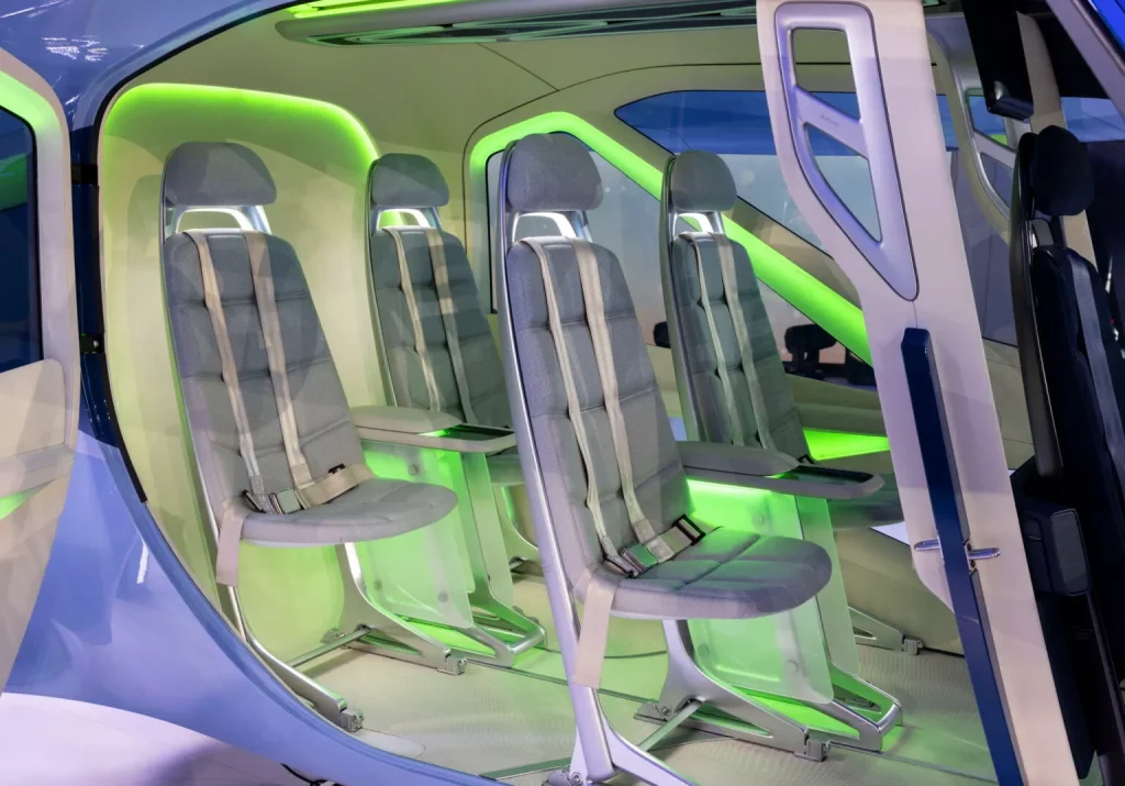 Hyundai está lista para surcar los cielos con su taxi volador 2 Motor16 2024 Hyundai eVTOL Supernal S-A2. Imagen interior.
