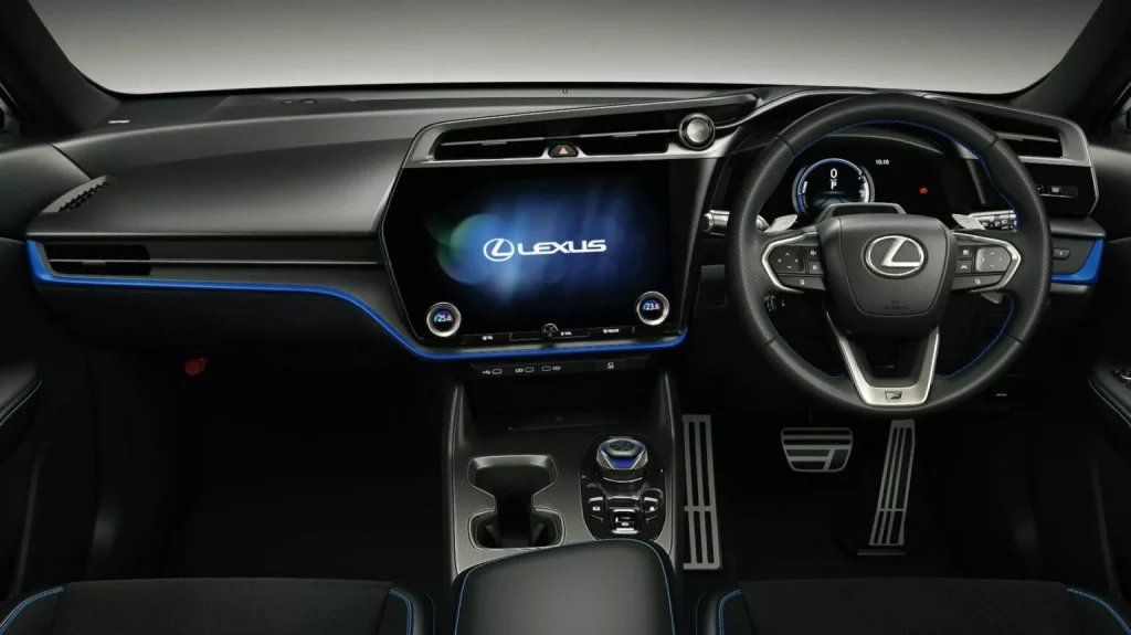 2024 Lexus RZ450e F Sport Performance. Imagen interior.
