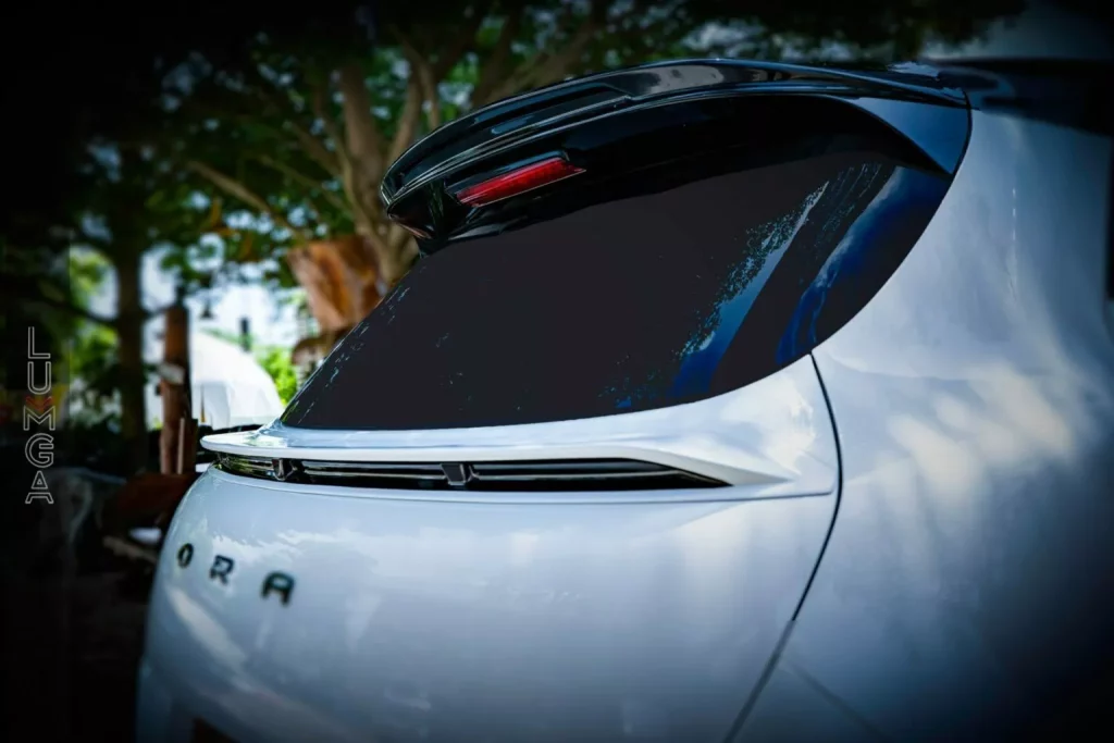 2024 Ora Funky Cat Lumga Tuning. Imagen detalle.