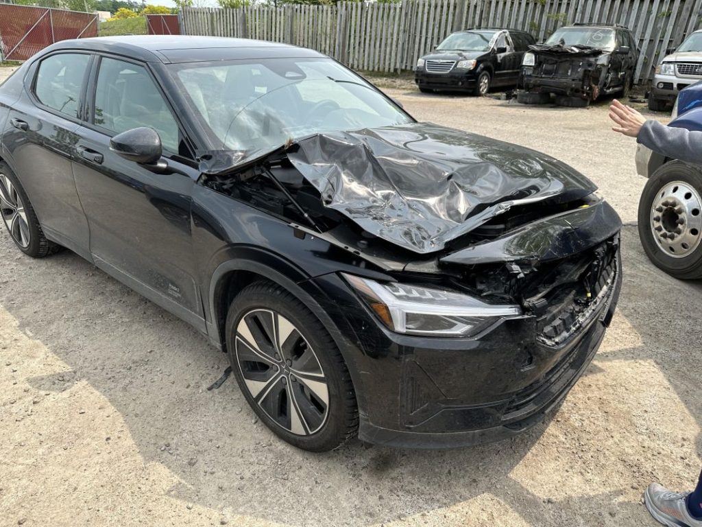 2024 Polestar 2 accidente. Imagen portada.