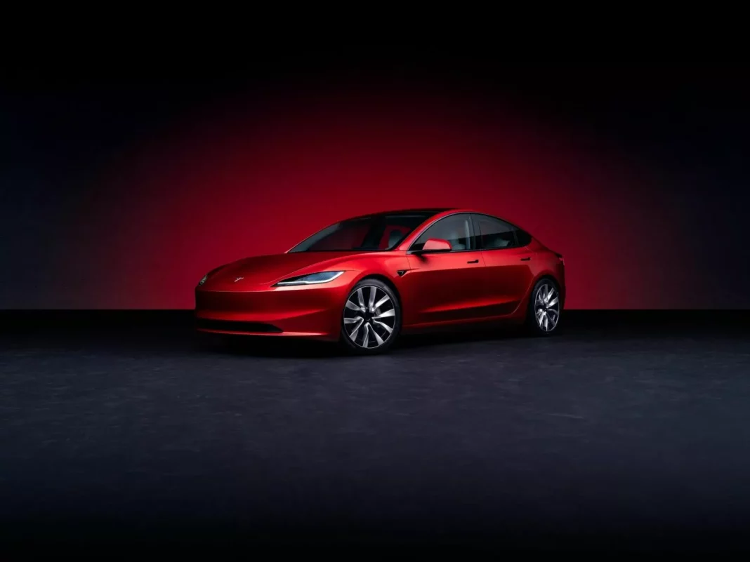 2024 Tesla Model 3. Imagen portada.