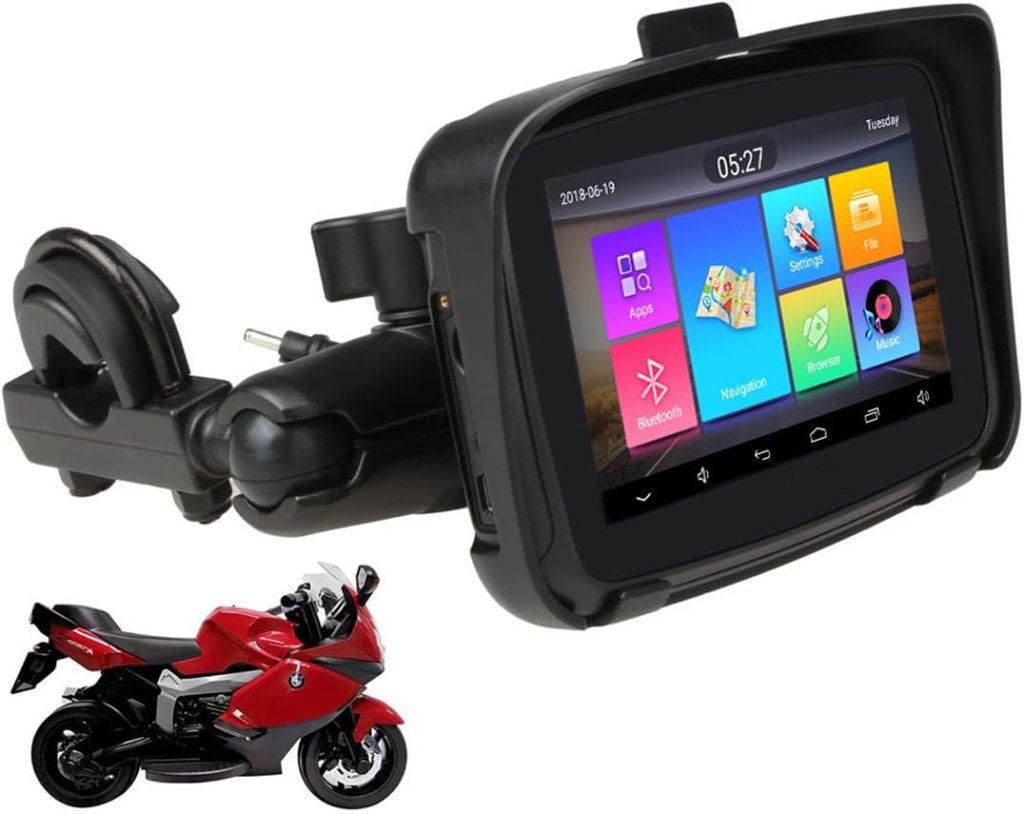 Amazon te ofrece los mejores dispositivos para tener Apple CarPlay y Android Auto en tu moto o scooter 128 Motor16 navegador