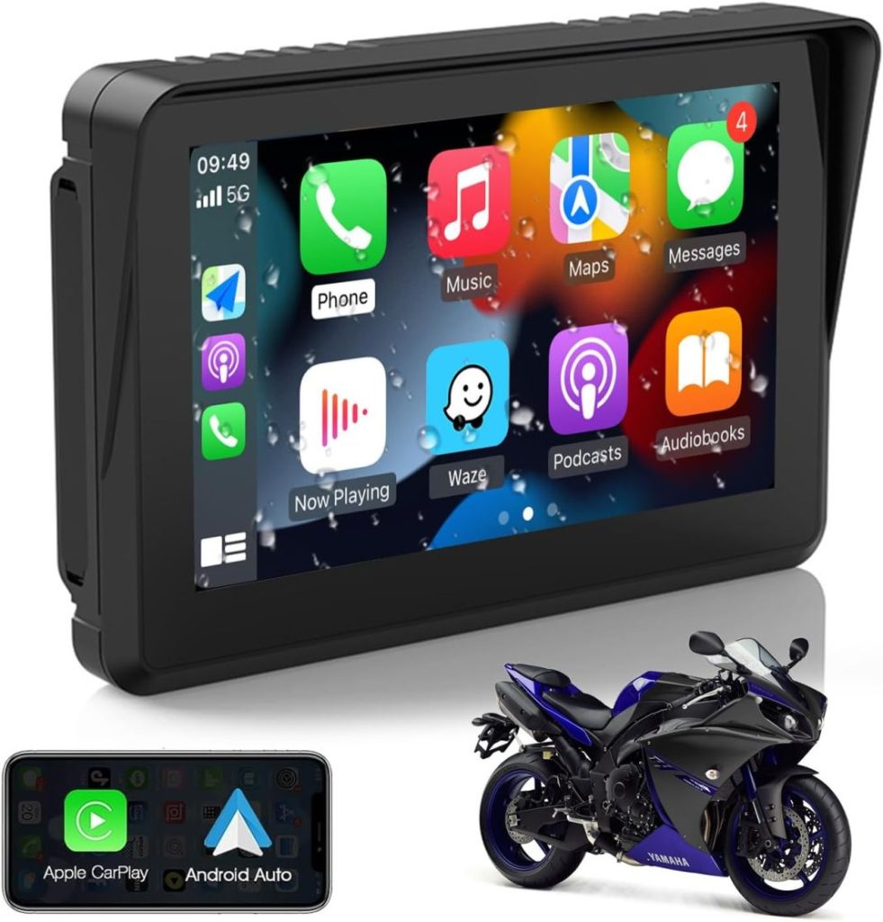 Amazon te ofrece los mejores dispositivos para tener Apple CarPlay y Android Auto en tu moto o scooter 131 Motor16 amazon