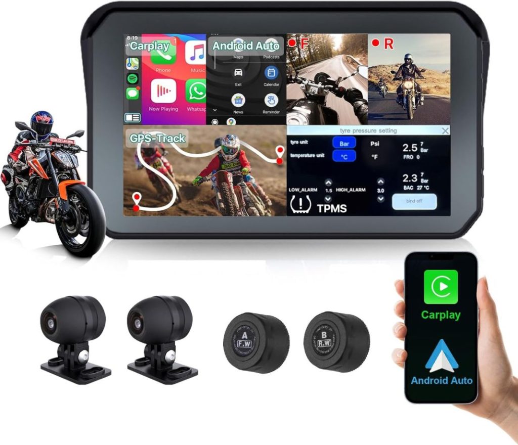 Amazon te ofrece los mejores dispositivos para tener Apple CarPlay y Android Auto en tu moto o scooter 129 Motor16 motos
