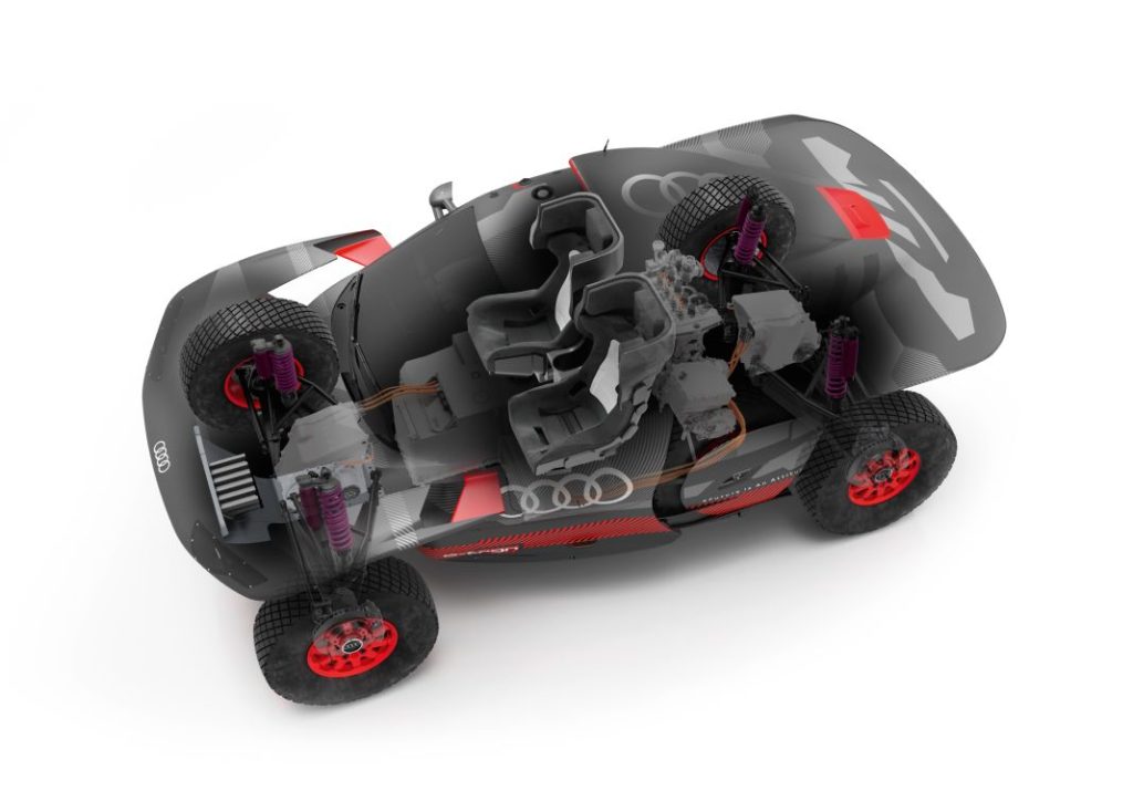 Así funciona el coche electrificado de Carlos Sainz para el Dakar 2024 2 Motor16 Audi RS Q e tron Carlos Sainz Dakar 5 Motor16