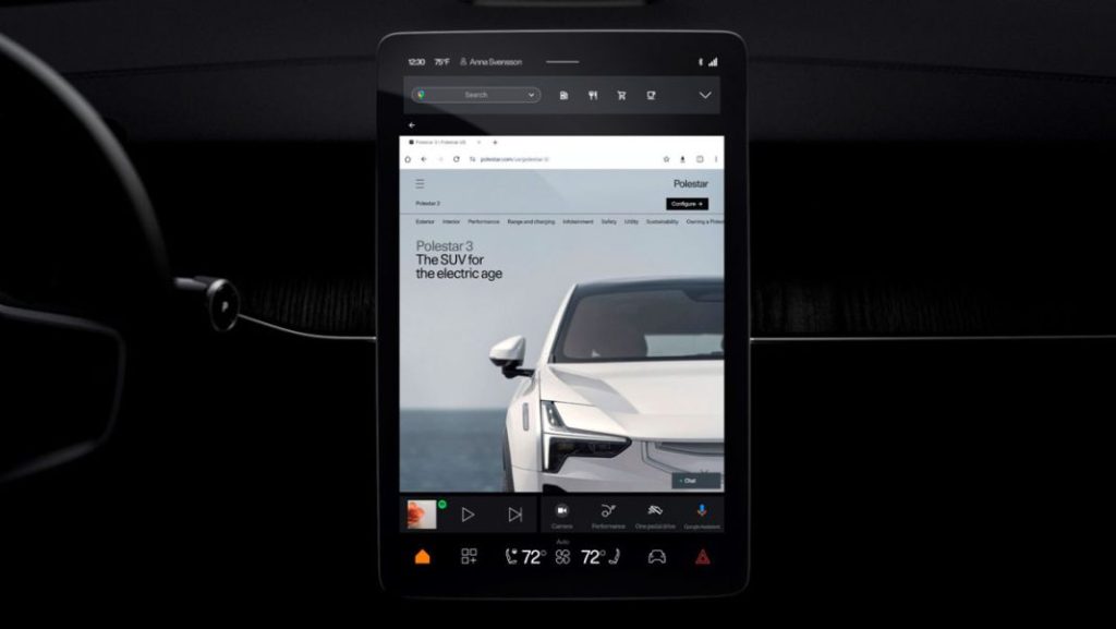 Si quieres navegar con Google Chrome, cómprate un Polestar 2 Motor16 NUEVAS FUNCIONES GOOGLE Y POLESTAR 3 Motor16
