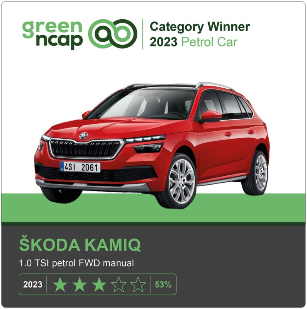 Skoda Kamiq – 2023 Gasolina GREEN NCAP Motor16