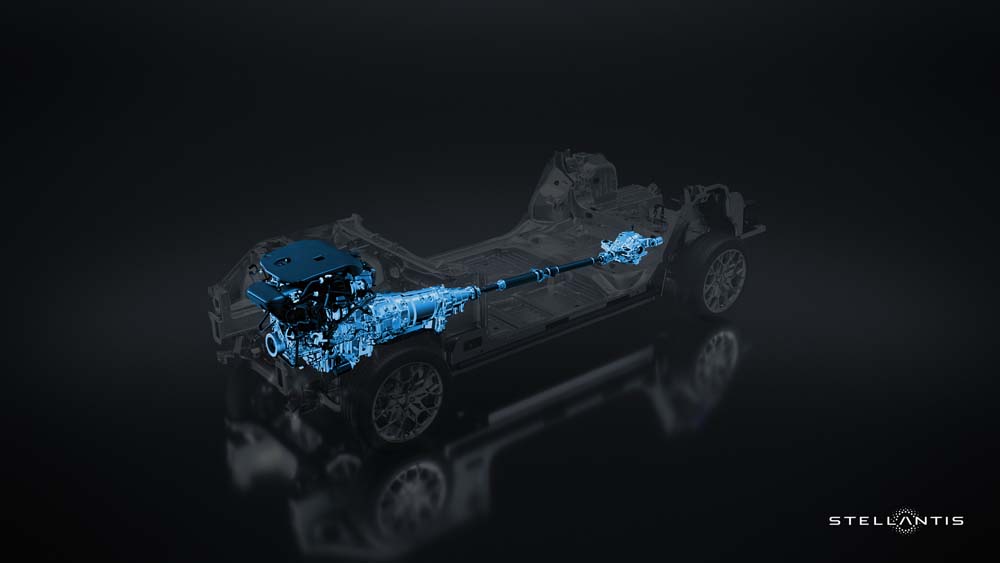 Plataforma STLA larga de Stellantis.