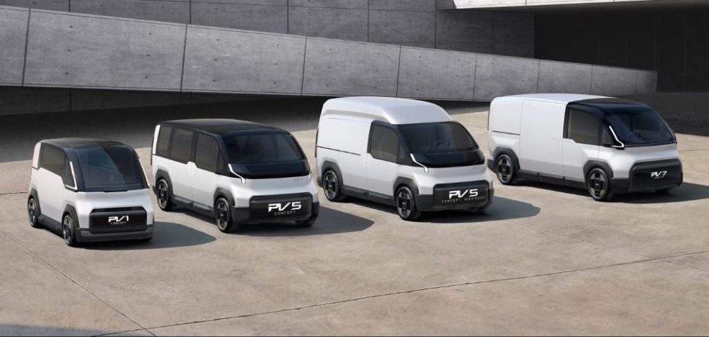 Las seis tecnologías del CES 2024 que serán tendencia en las flotas 3 Motor16 kia pbv concept lineup reveal e1704818125565 Motor16